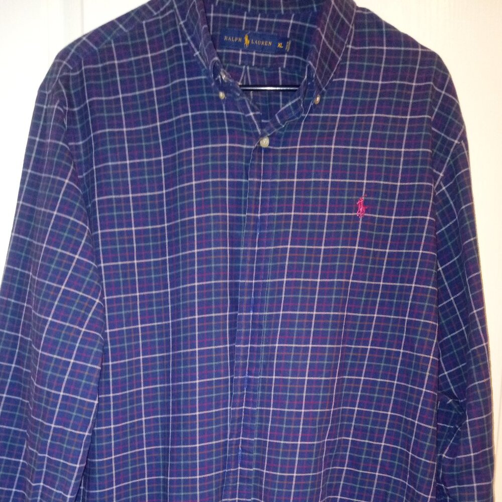 Ralph Lauren Men's Button Down Shirt Size XL
